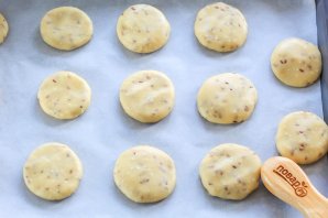 Печенье с семенами льна и кунжутом - фото шаг 7