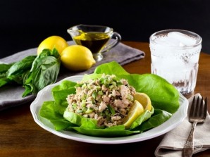 Быстрый салат с тунцом - фото шаг 3