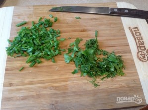 Тосты с салатом из сельдерея и яиц - фото шаг 4