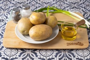 Жареная картошка на оливковом масле - фото шаг 1