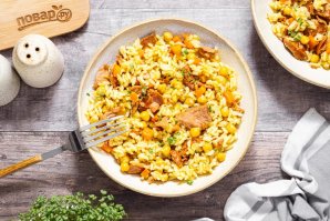 Соевый плов - фото шаг 12