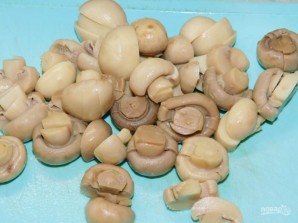 Картофель с грибами и сыром в духовке - фото шаг 2