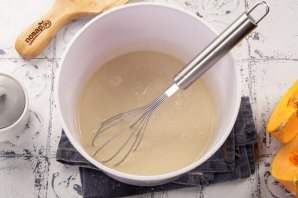 Шарлотка с тыквой - фото шаг 4