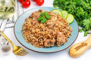 Гречка с мясом - фото шаг 10