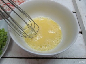 Закусочные крабовые оладьи  - фото шаг 2