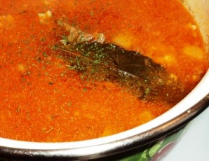 Куриный суп с белой фасолью - фото шаг 5