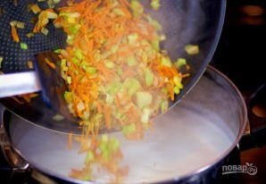 Чеддерский крем-суп с брокколи - фото шаг 7