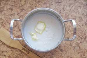 Рисовая молочная каша как в детском саду - фото шаг 8