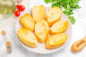Брускетта с курицей - фото шаг 3