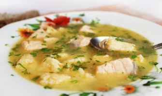 Рыбный суп с клецками - фото шаг 8