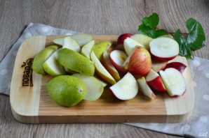 Яблоки и груши маринованные - фото шаг 2