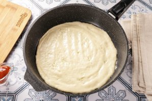 Быстрая пицца на сковороде - фото шаг 6