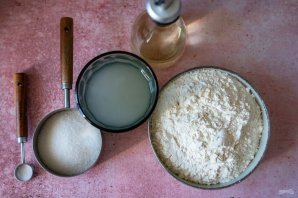 Постное печенье на рассоле - фото шаг 1