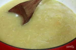 Французский луковый суп с гренками - фото шаг 5
