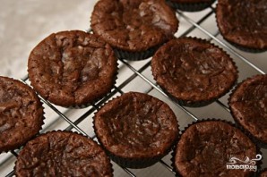 Шоколадные пирожные с шоколадным кремом - фото шаг 4