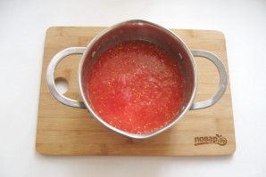 Баклажаны в томатной заливке - фото шаг 3