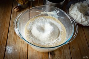 Кулич с орехами - фото шаг 14