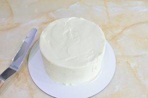 Крем-чиз на масле для выравнивания торта