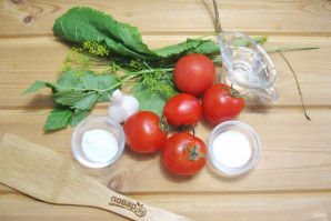 Маринованные помидоры на зиму без стерилизации - фото шаг 1