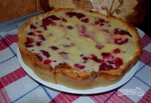 "Цветаевский пирог" с замороженными ягодами - фото шаг 7