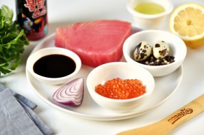 Тартар из тунца - фото шаг 1