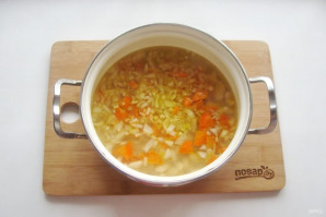 Суп из фасоли с индейкой - фото шаг 7