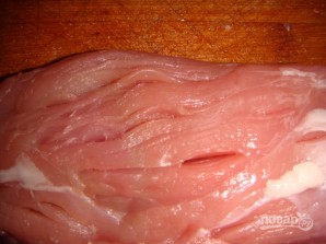 Запеченная свиная вырезка с горчицей и медом - фото шаг 1