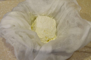 Сливочный сыр из кефира - фото шаг 3