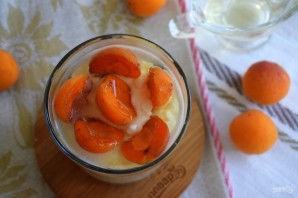 Десерт из свежих абрикосов - фото шаг 3