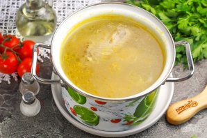 Куриный суп с шампиньонами - фото шаг 5