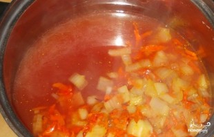  Красная фасоль в томатном соусе - фото шаг 4