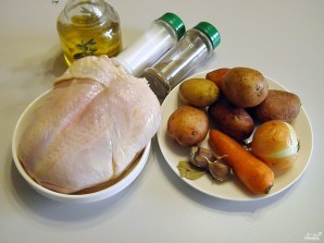 Куриная грудка с картошкой в мультиварке - фото шаг 1