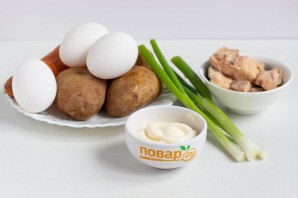 Салат-рулет "Мимоза" на Новый год 2026 - фото шаг 1