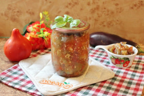 Баклажаны в томатной заливке - фото шаг 12