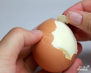 Яйца, фаршированные горчицей - фото шаг 3