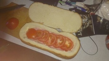 Мужской бутерброд - фото шаг 4