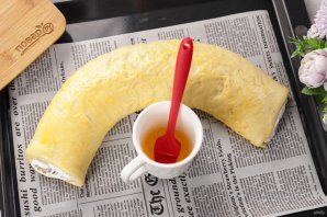 Пасхальный рулет - фото шаг 14