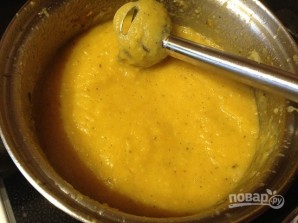 Суп-пюре с тыквой и сельдереем - фото шаг 9