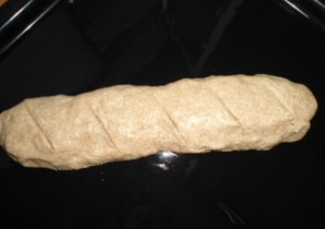 Хлеб из цельнозерновой муки без дрожжей - фото шаг 4