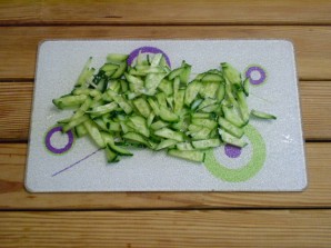 Салат зеленый - фото шаг 6