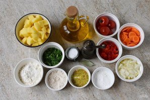 Постный суп с галушками - фото шаг 1