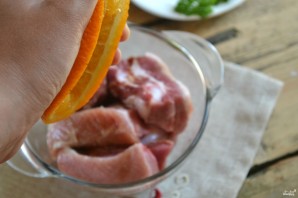 Мясо под сладким соусом - фото шаг 4