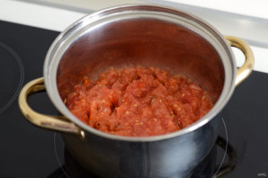 Суп с помидорами, сыром и кетчупом - фото шаг 5
