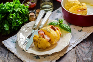 Картошка с беконом в микроволновке - фото шаг 7