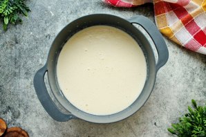 Блинчики с куриной грудкой - фото шаг 10