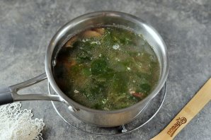 Мисо-суп с лососем - фото шаг 4