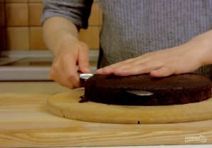 Торт шоколадно-карамельный - фото шаг 4