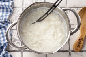 Рисовая каша на молоке - фото шаг 8