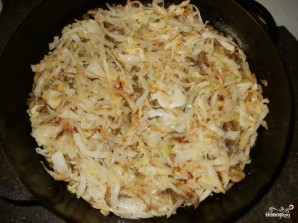 Картофельная запеканка с капустой в духовке - фото шаг 8