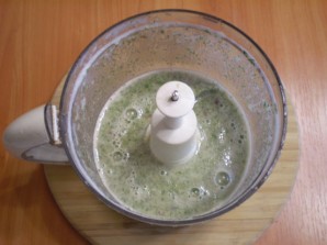 Зеленый коктейль с дыней - фото шаг 4